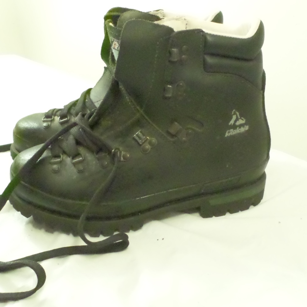 Raichle Black Angle High Hiking Boots 9 *DEADSTOCK* - Picture 2 of 7